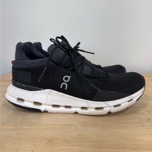 On Cloud Nova Black Women Sneaker